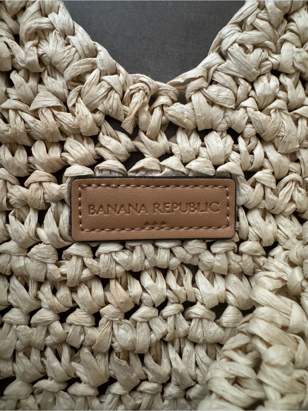 Banana Republic Modern Straw Tote - Picture 5 of 7
